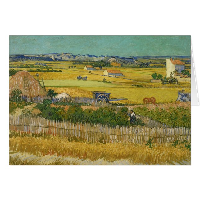 Van Gogh die Ernte (Vorderseite (Horizontal))