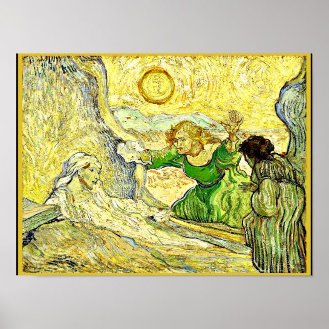 Van Gogh - Die Erziehung von Lazarus Poster (Vorne)