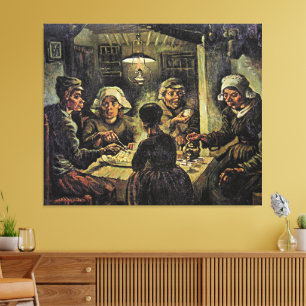 Van Gogh - Die Kartoffelesser Leinwanddruck