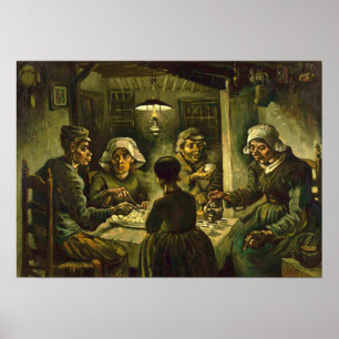 Van Gogh - Die Kartoffelesser Poster