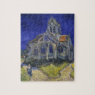 Van Gogh Die Kirche in Auvers Blauer Himmel Kunst