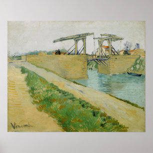 Van Gogh - Die Langlois-Brücke Poster