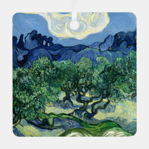 Van Gogh Die Olivenbäume Landschaftsgemälde Ornament Aus Metall