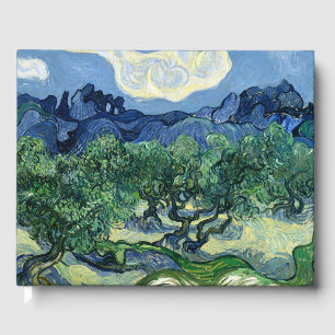 Van Gogh Die Olivenbäume Landschaftsmalerei Gästebuch