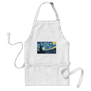 Van Gogh die starry Nacht1889 Vintage Kunst Schürze