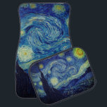Van Gogh - Die Sternennacht Autofußmatte<br><div class="desc">Van Gogh's Kunstwerk - "The Starry Night" ist auf diesem Set zu sehen. Ein nächtlicher Himmel, so lebendig mit prächtigen Wirbel! **Karo mit diesem Design in unserem Shop verbundene Produkte heraus und entdecken Sie phantastischere Optionen mit diesem wunderbaren Bild:https://www.zazzle.com/collections/arty_gifts_for_the_van_gogh_fan_in_your_life-119079521028472120?rf=238919973384052768</div>