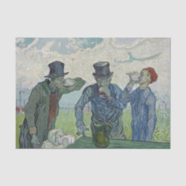 Van Gogh Drinkers Painting Seidenpapier