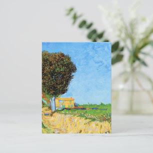 Van Gogh - Eine Allee bei Arles, Postkarte