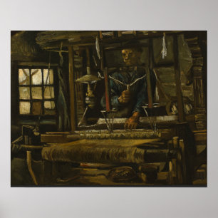 Van Gogh - Eine Weaver-Hütte Poster
