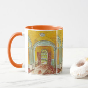 Van Gogh Eingang Hall of Saint Paul Hospital Tasse