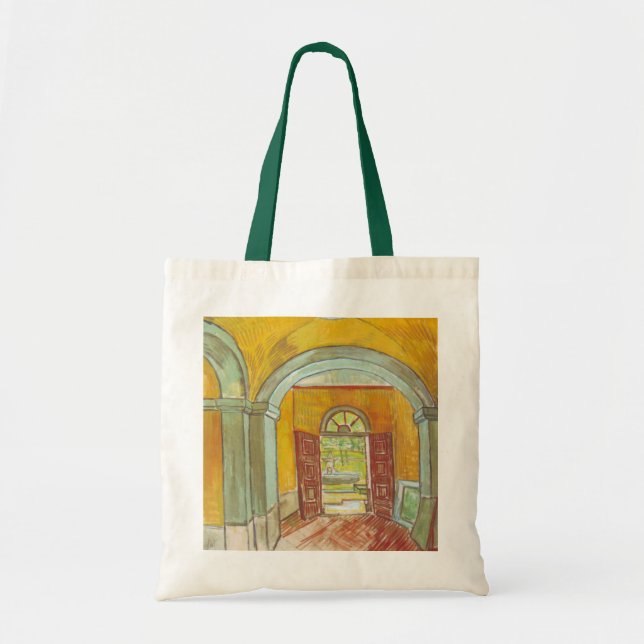 Van Gogh Eingang Hall of Saint Paul Hospital Tragetasche (Vorne)