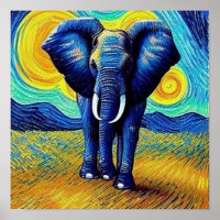 Van Gogh Elephant