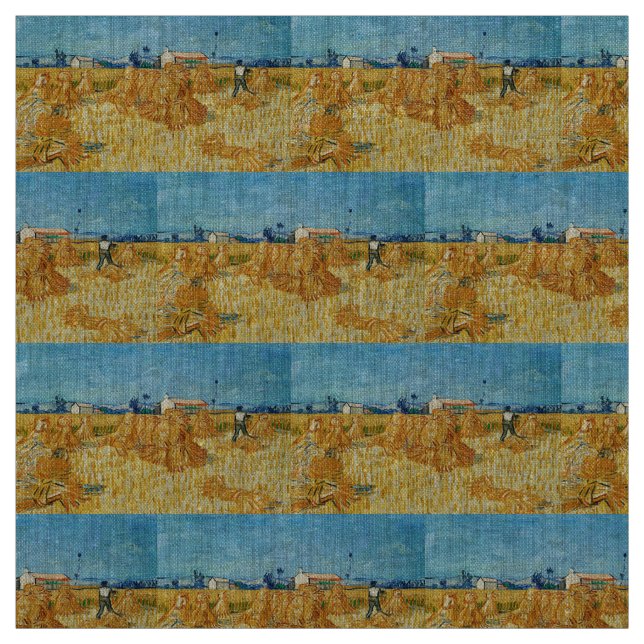 Van Gogh, Ernte in der Provence Stoff (Muster)