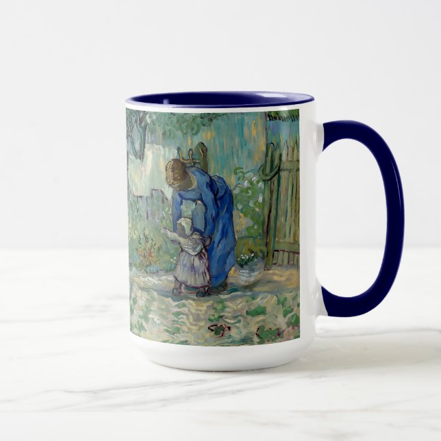 Van Gogh "Erste Schritte" Gemälde Tasse (Rechts)