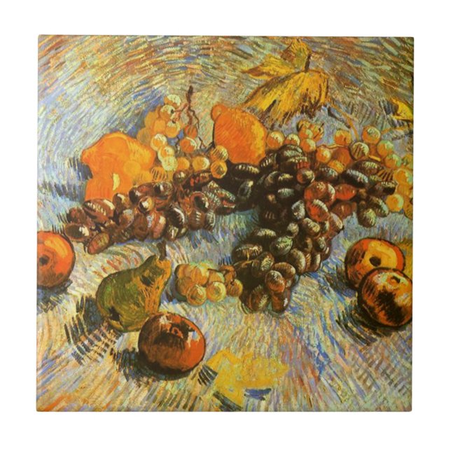 Van Gogh Famous Painting frucht Keramik Tile Fliese (Vorderseite)
