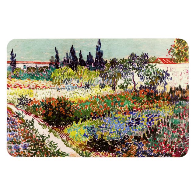 Van Gogh Fantastische Bergwelten am Arles Frische  Magnet (Horizontal)