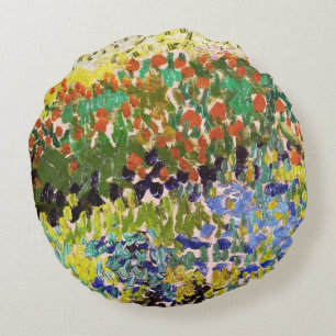 Van Gogh Fantastische Bergwelten am Arles Frische  Rundes Kissen