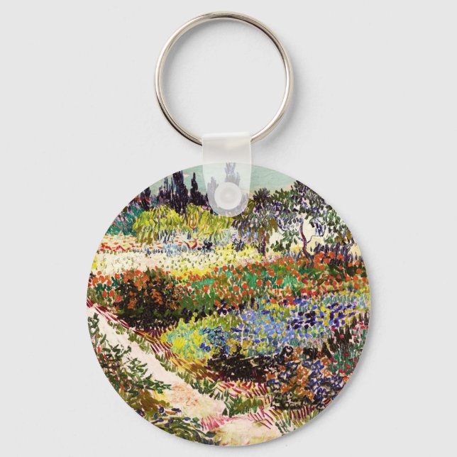 Van Gogh Fantastische Bergwelten am Arles Frische  Schlüsselanhänger (Vorderseite)