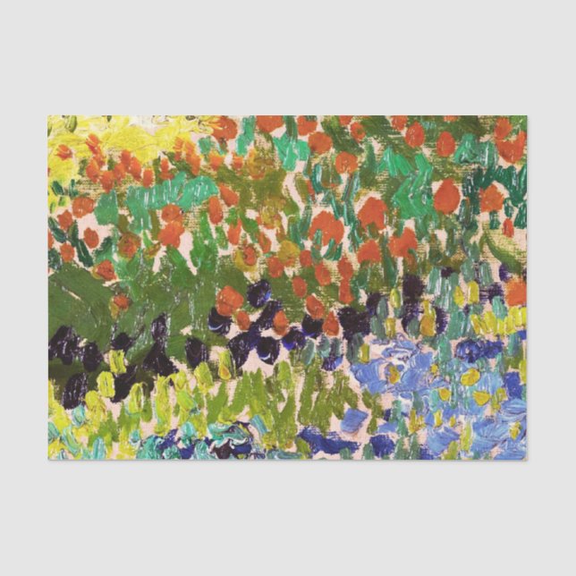 Van Gogh Fantastische Bergwelten am Arles Frische  Seidenpapier (Vorderseite)