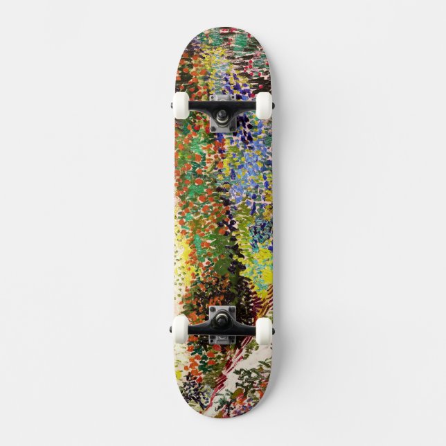 Van Gogh Fantastische Bergwelten am Arles Frische  Skateboard (Vorderseite)