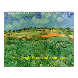 Van Gogh Farmland Fine Art Kalender
