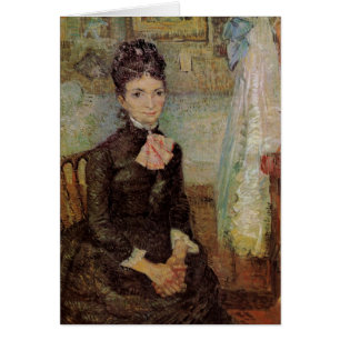 Van Gogh, Femme assise au berceau, Art Vintage