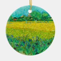 Van Gogh Field mit Irische in der Nähe von Arles