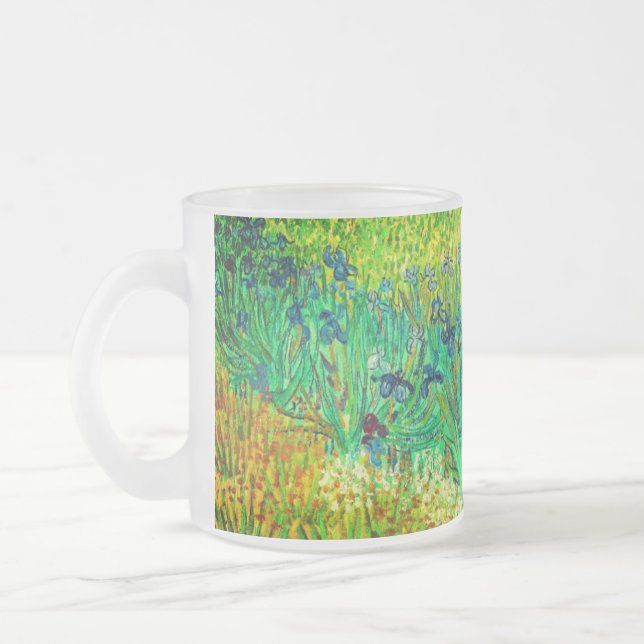 Van Gogh Field mit Irische in der Nähe von Arles Mattglastasse (Links)