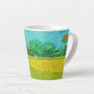 Van Gogh Field mit Irische in der Nähe von Arles Milchtasse