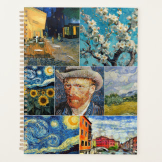 Van Gogh Fine Art Collage Planer