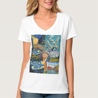 Van Gogh Fine Art Collage T-Shirt