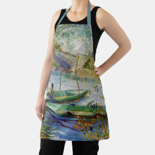 Van Gogh - Fischer am Pont de Clichy im Frühling Schürze