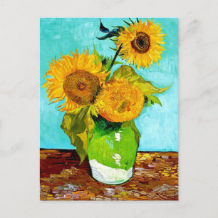 Van Gogh - Fleurs de soleil - Carte Art Post