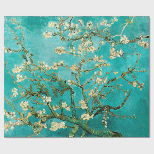 Van Gogh Florale Mandelbaum Geschenkpapier