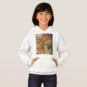 Van Gogh Florales Stillleben Rote Mohnblumen & Ros Hoodie