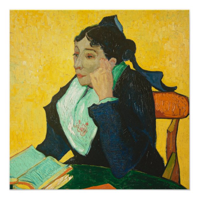 Van Gogh - Frau Joseph-Michel Ginoux, Poster (Vorderseite)