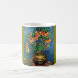 Van Gogh Fritillaries in einer Kupfervase Kaffeetasse