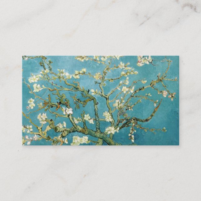 Van Gogh Frühjahr blüht kundenspezifische Visitenk Visitenkarte (Vorderseite)