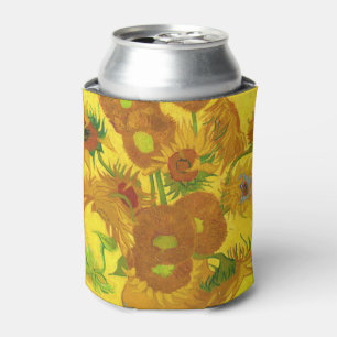 Van Gogh Fünfzehn Sonnenblumen in einer Vase Fine  Dosenkühler