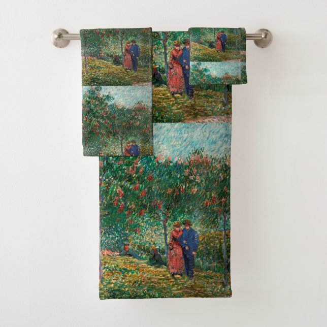 Van Gogh Garden à Montmartre avec amoureux (En situation)