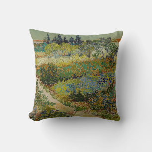Van Gogh Garten in Arles Florale Impressionistin Kissen