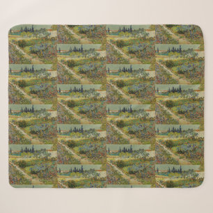 Van Gogh Garten in Arles Florale Impressionistin Sherpadecke