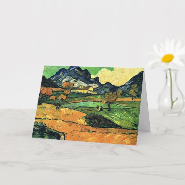 Van Gogh - Gaussier mit Mas de Saint-Paul M Karte (Kleine Pflanze)