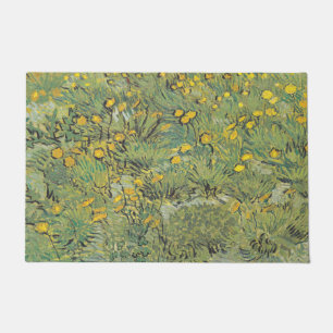 Van Gogh Gelbe Wiese - Klassische Blumenkunst Fußmatte