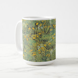 Van Gogh Gelbe Wiese - Klassische Blumenkunst Kaffeetasse