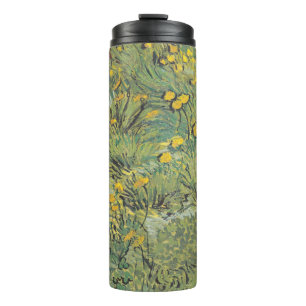 Van Gogh Gelbe Wiese - Klassische Blumenkunst Thermosbecher