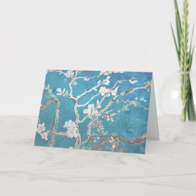 Van Gogh Gemälde Almond Blossom Karte (Vorderseite)