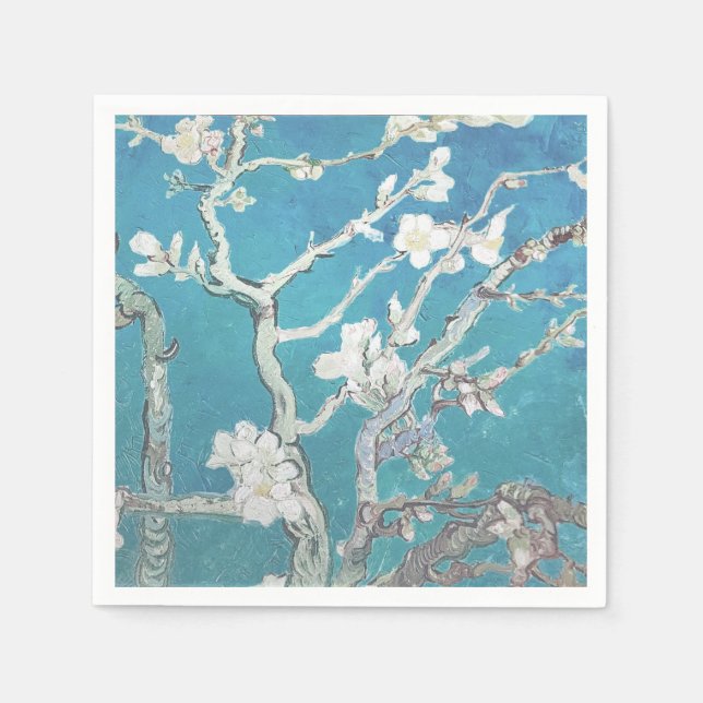 Van Gogh Gemälde Almond Blossom Serviette (Vorderseite)