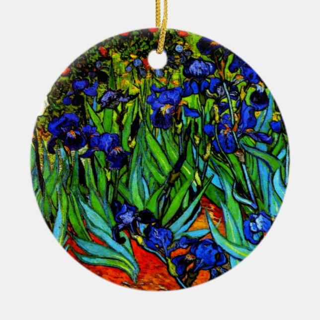 Van Gogh Gemälde, Ire, Keramik Ornament (Vorne)