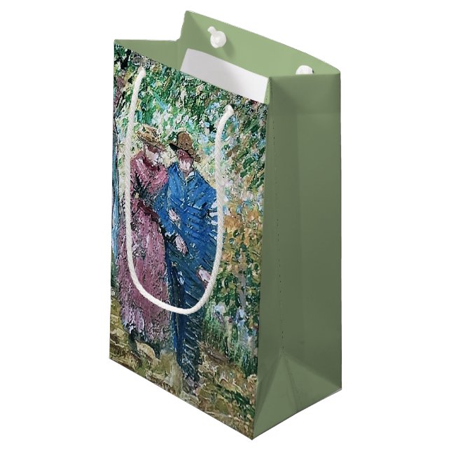 Van Gogh Gemälde Kleine Geschenktüte (Vorderseite Schrägansicht)